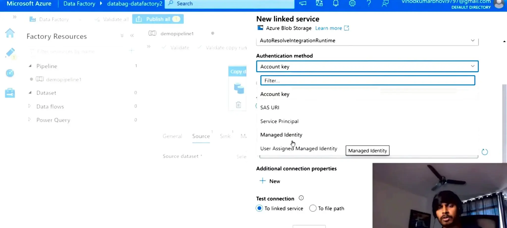 Azure Data factory notes for beginners in ETL