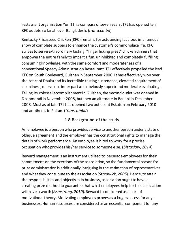 Dissertation report