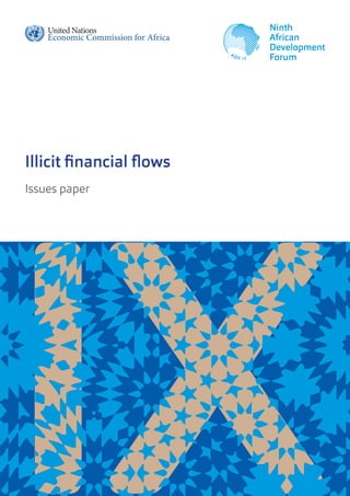 Issues paperIllicit financial flowsMarrakech,  