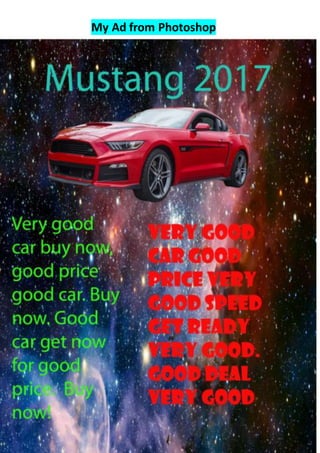 My Ad from Photoshop
 