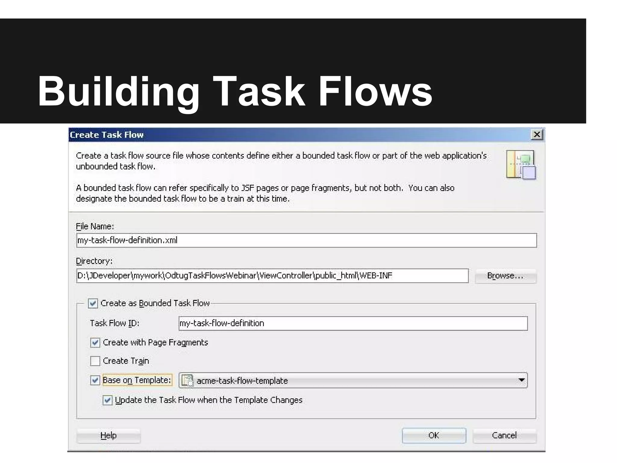 Building Task Flows 