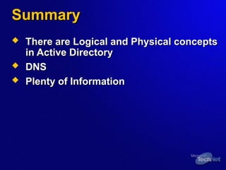 Presentation on Active Directory Fundamental | PPT