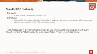 Oracle Active Data Guard: Best Practices and New Features Deep Dive | PDF