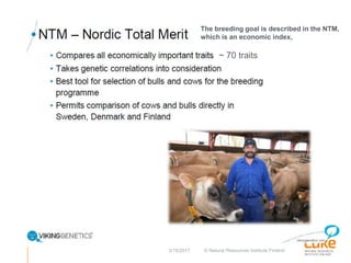 Performance recording and bull evaluation: Contrasting experiences