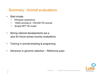 Performance recording and bull evaluation: Contrasting experiences