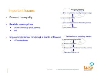 Performance recording and bull evaluation: Contrasting experiences