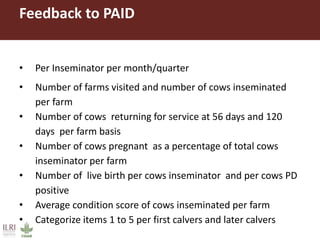 ADGG Update—Feedback, status and plans