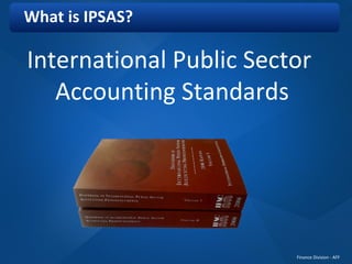 IPSAS Presentation to AG Senior Managers | PPT
