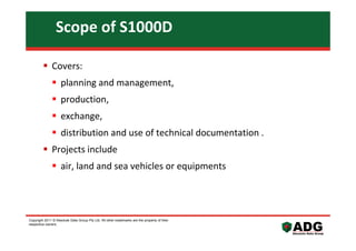 S1000d Example.pdf ADG S1000D Series - Introduction to ASD S1000D | PDF