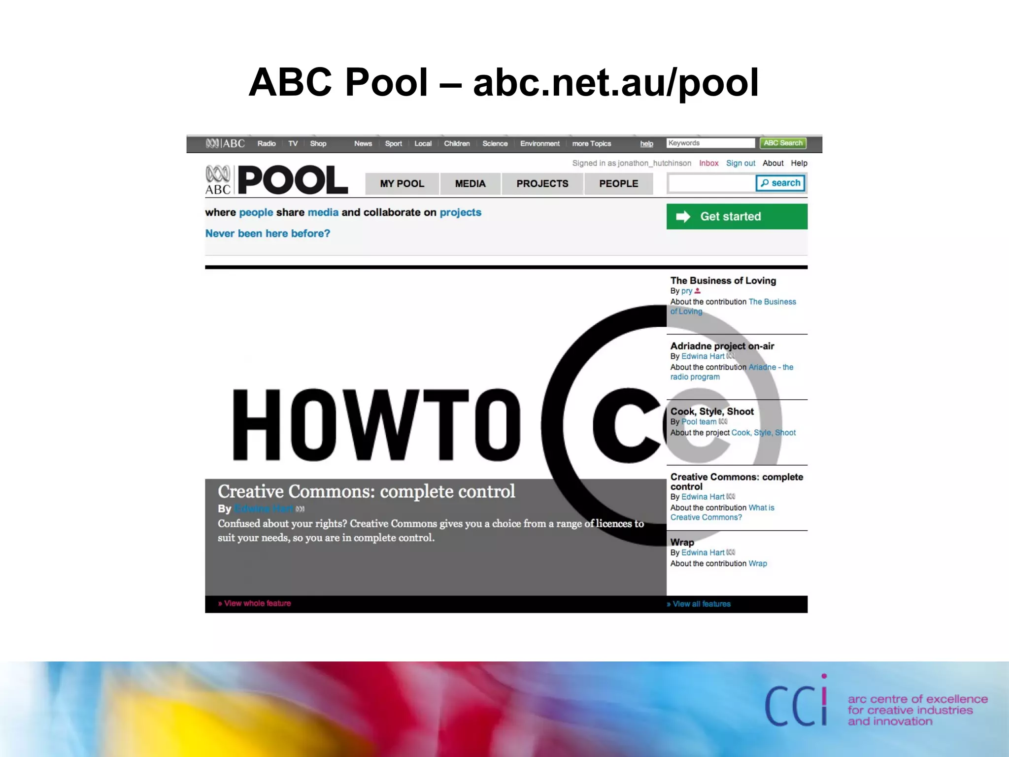 ABC Pool – abc.net.au/pool
 
