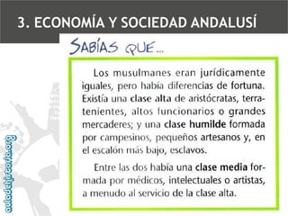 3. ECONOMÍA Y SOCIEDAD ANDALUSÍ

 