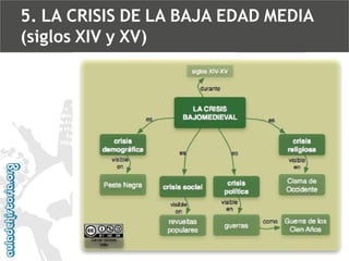 5. LA CRISIS DE LA BAJA EDAD MEDIA
(siglos XIV y XV)

 