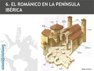 6. EL ROMÁNICO EN LA PENÍNSULA
IBÉRICA

 