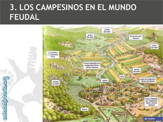 3. LOS CAMPESINOS EN EL MUNDO
FEUDAL

 