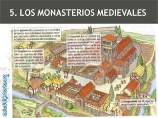 5. LOS MONASTERIOS MEDIEVALES

 