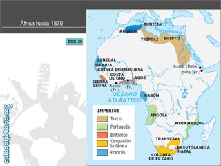 Los imperios coloniales
en África en 1914
DOC. 30

 
