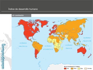 Índice de desarrollo humano

 