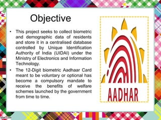 The Aadhaar Act, 2016 | PDF