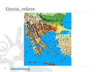 Grecia,relieve  