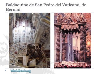 BaldaquinodeSanPedrodelVaticano,de 
Bernini  