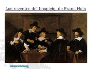 Los regentes del hospicio, de Frans Hals  
