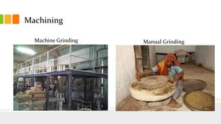 Machining
Machine Grinding Manual Grinding
 