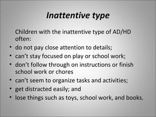 Adhd | PPT