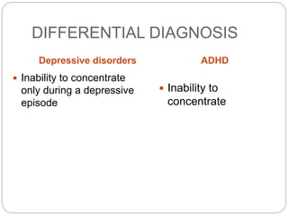 Adhd Attention Deficit Hyperactivity Disorder | PPTX