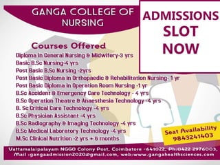 ADMISSIONS
SLOT
NOW
 