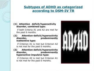 Attention deficit hyperactivity disorder .pptx