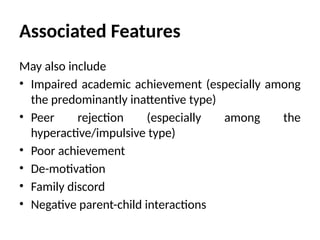 ADHD (2). Definition , diagnostic criteria | PPTX