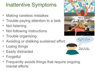 Being Inattentive ADHD (2). Definition , diagnostic criteria | PPTX