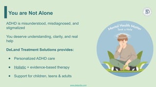 Understanding ADHD: A Mental Health Perspective for Adults | PPTX