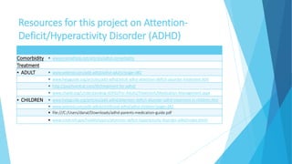 ADHD coding project | PPTX