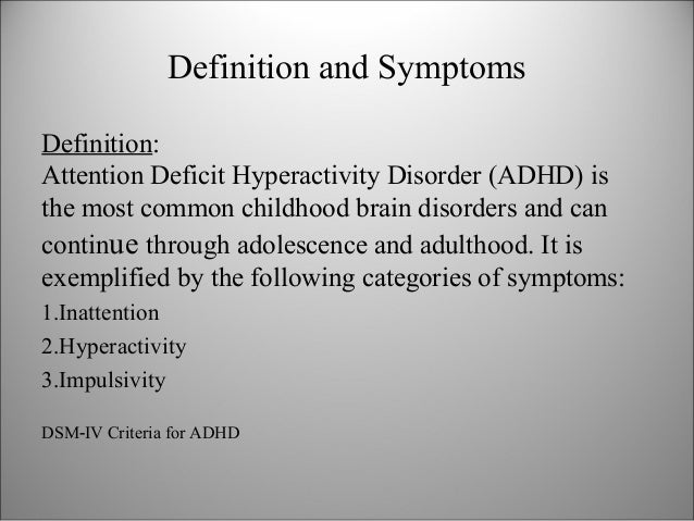 Essay on adhd
