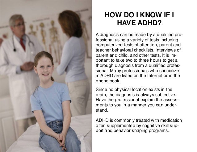 How To Know If You Have Adhd