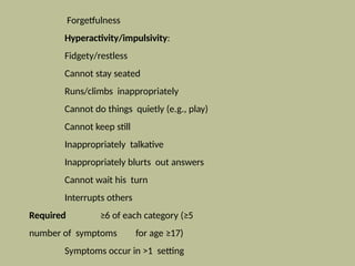 ADHD disease from psychiatry............ | PPTX