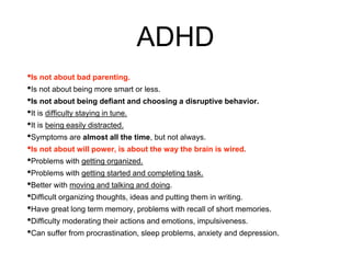 ADHD | PPTX
