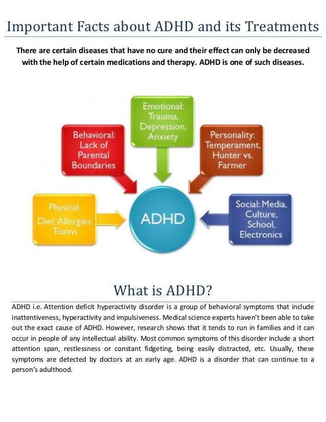 Important Facts About Adhd