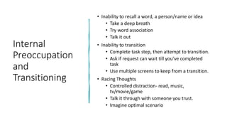 Turning ADHD into 