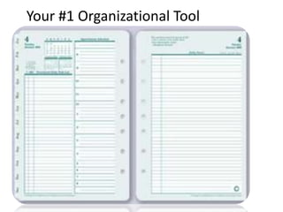 Your #1 Organizational Tool
 
