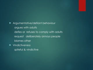 ADHD, OCD, OD AND BULLY.ppt (Psychiatry) | PPT