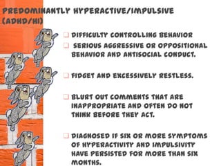 Adhd sped 101 | PPTX