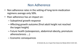 Adherence in growth hormone therapy & approach to improve it!! | PDF