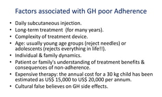 Adherence in growth hormone therapy & approach to improve it!! | PDF