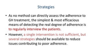 Adherence in growth hormone therapy & approach to improve it!! | PDF