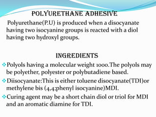 Adhesive | PPTX