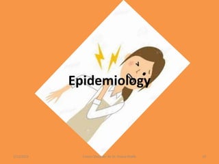 Epidemiology
1/13/2021 Frozen Shoulder by Dr. Shazia Khalfe 19
 
