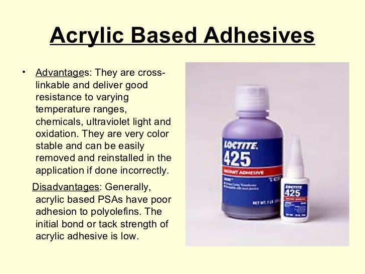 Adhesives