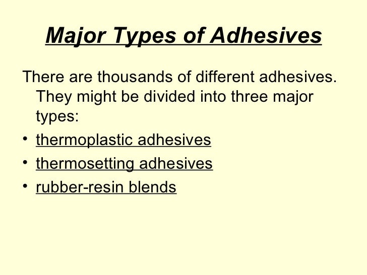Adhesive Definition What Is Adhesive